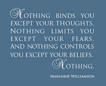 "Nothing" Quote by Marianne Williamson