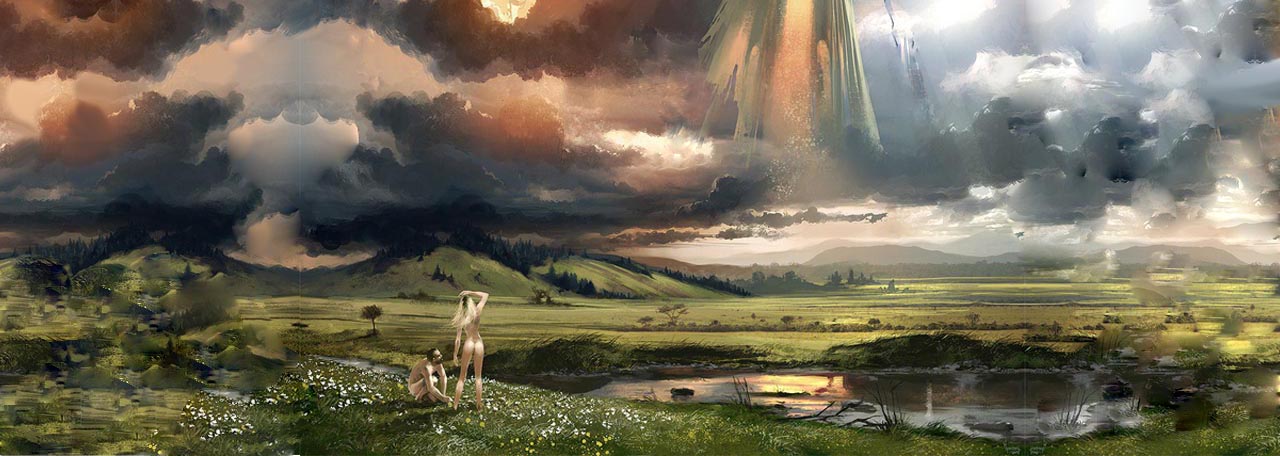 Adam and Eve in Real Eden