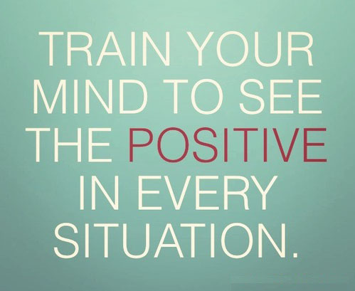 Train Your Mind to Think Postive Thoughts